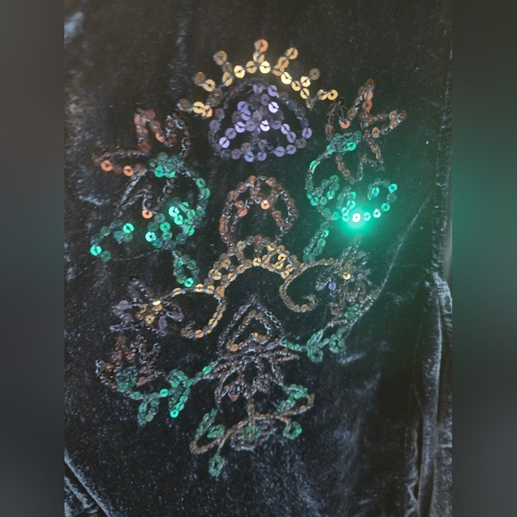 Free People Blue Velvet Jill Swing Dress, Size Small NWT - Picture 7 of 8